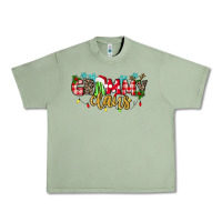 Oil Green Grammy Claus Urban Heavy Tee - texasbilliewilder
