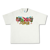 Pistachio Grammy Claus Urban Heavy Tee - texasbilliewilder