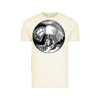 Vintage Arctic M.C. Escher Spherical Self Portrait Vintage Tee - longCreatives