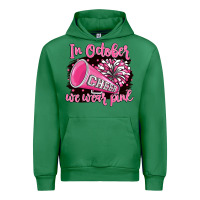 Emerald in october we wear pink cheer Urban Hoodie - BarkalooDesign