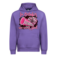 Tulip in october we wear pink cheer Urban Hoodie - BarkalooDesign