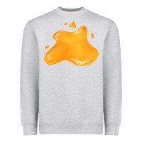 Heather Grey honey splash 2 fa element Heavyweight Sweatshirt - FaDigitalArtStudio