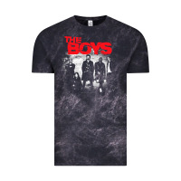 Cloud Black The Boys Graffiti Group Photo Vintage Tee - longCreatives