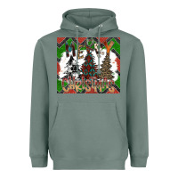 Sage merry Christmas Heavyweight Hoodie - CowhideDigitalArt