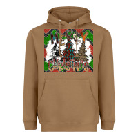 Toasted Coconut merry Christmas Heavyweight Hoodie - CowhideDigitalArt