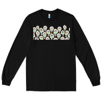 Black retro smiley faces Long Sleeve Tee - TumblerDesignByShophia
