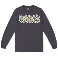Smoke retro smiley faces Long Sleeve Tee - TumblerDesignByShophia