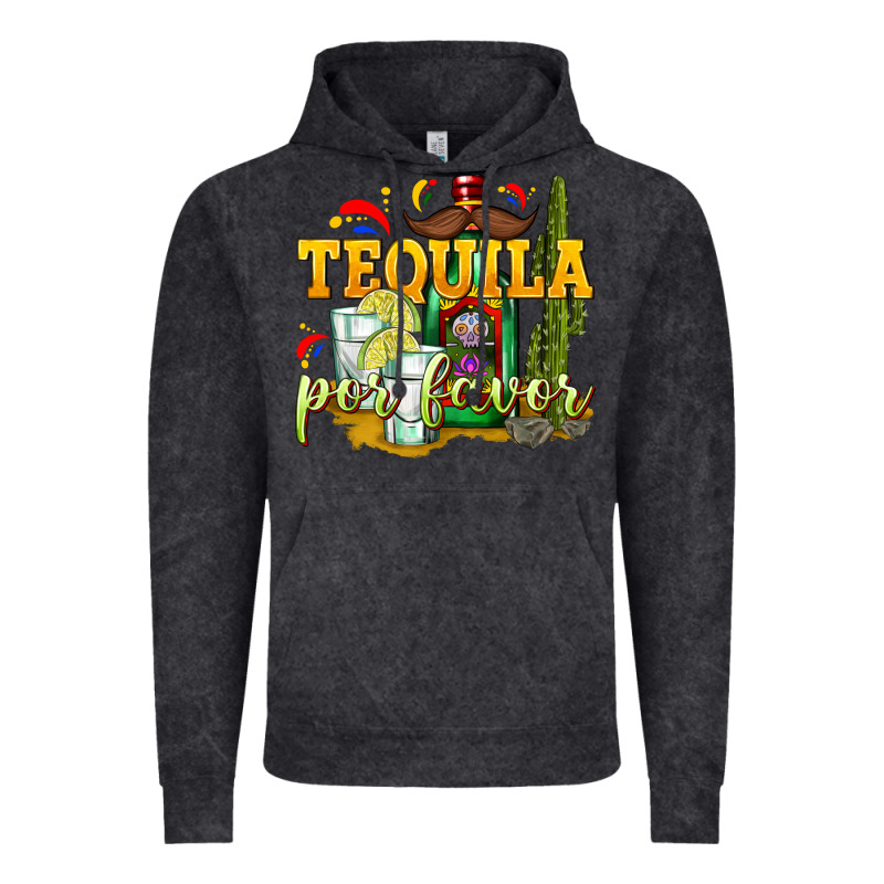 Tequila Por Favor Vintage Hoodie by texasbilliewilder | Teevron