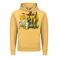 Vintage Mustard Tequila Por Favor Vintage Hoodie - texasbilliewilder