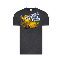 Vintage Black Kids The Stinky and Dirty Show  It's Fun Being Dirty Vintage Tee - longCreatives