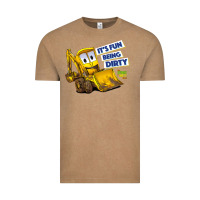 Vintage Coffee Kids The Stinky and Dirty Show  It's Fun Being Dirty Vintage Tee - longCreatives