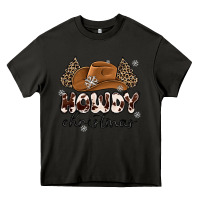 Asphalt howdy christmas Heavy Core Tee - MaliasSmallBusiness