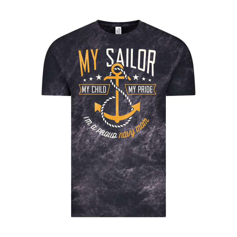 Proud Navy Mother For Moms Of Sailors Proud Mom Navy Family Vintage Tee by longCreatives | Teevron