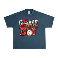 Midnight Navy Game day Baseball Urban Heavy Tee - NancyCooperArtShop