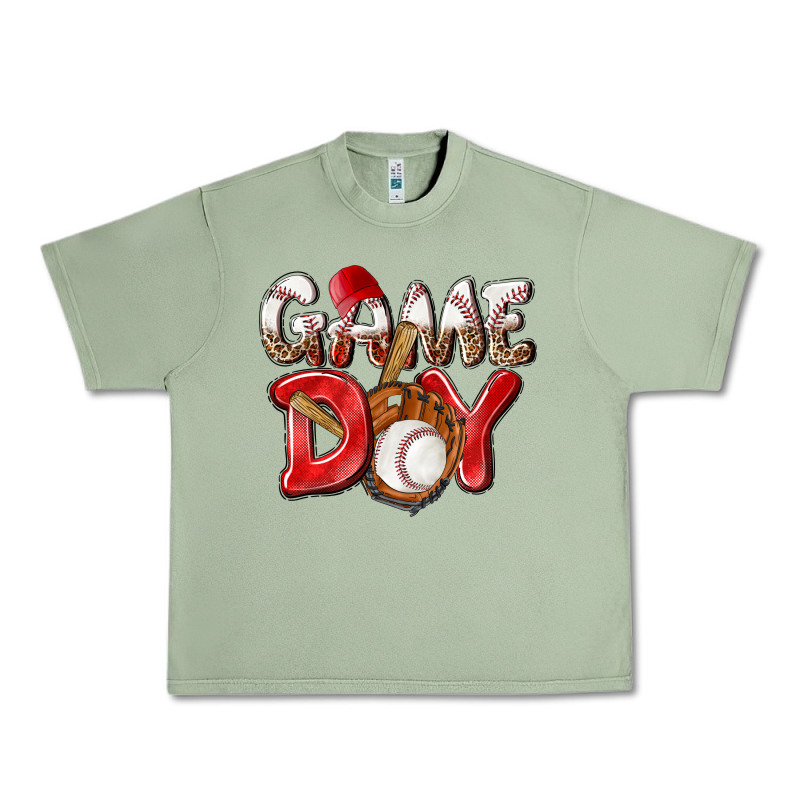 Game Day Baseball Urban Heavy Tee by NancyCooperArtShop | Teevron
