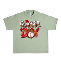 Oil Green Game day Baseball Urban Heavy Tee - NancyCooperArtShop