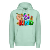 Seafoam Be Kind LGBTQ+ Premium Hoodie - BundleAndBundleShop