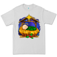 Dove Grey baby jesus Premium Tee - MaliasSmallBusiness