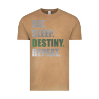 Vintage Camel Destiny  Eat Sleep Destiny Repeat Short Sleeve Vintage Tee - longCreatives