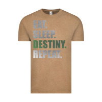 Vintage Coffee Destiny  Eat Sleep Destiny Repeat Short Sleeve Vintage Tee - longCreatives