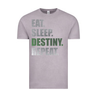 Vintage Zinc Destiny  Eat Sleep Destiny Repeat Short Sleeve Vintage Tee - longCreatives