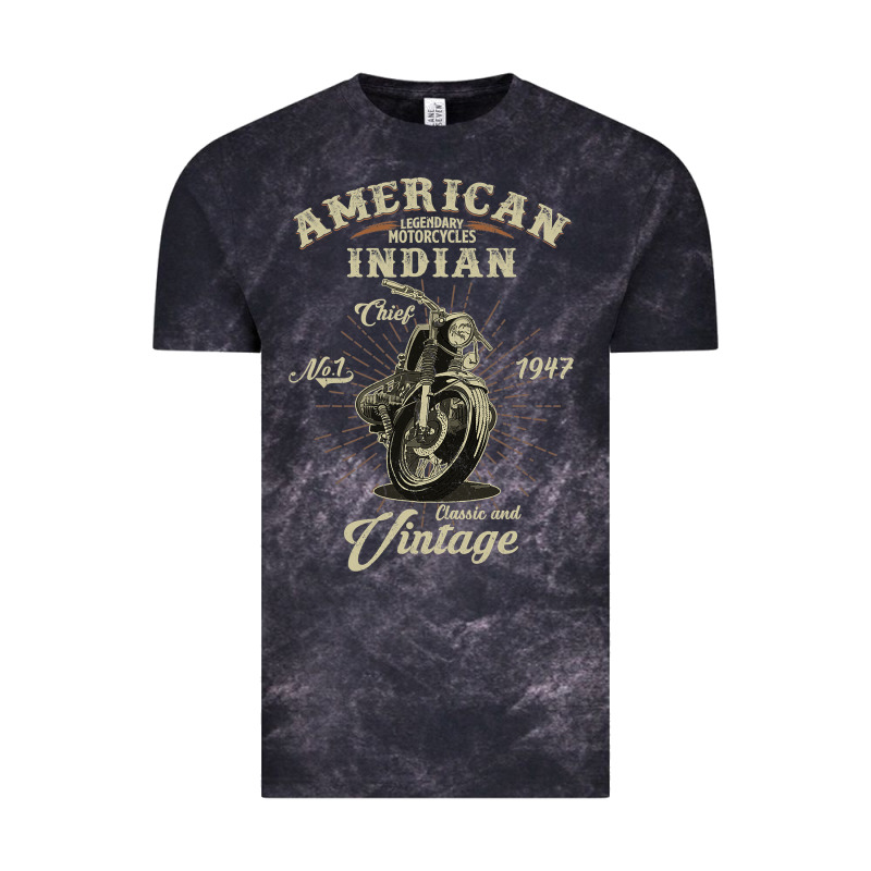 Vintage American Motorcycle Indian For Old Biker Gifts Vintage Tee by longCreatives | Teevron