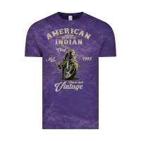 Cloud Purple Vintage American Motorcycle Indian for Old Biker Gifts Vintage Tee - longCreatives