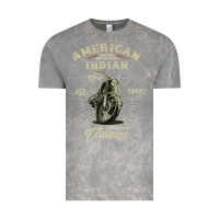 Cloud Rock Vintage American Motorcycle Indian for Old Biker Gifts Vintage Tee - longCreatives