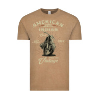 Vintage Coffee Vintage American Motorcycle Indian for Old Biker Gifts Vintage Tee - longCreatives