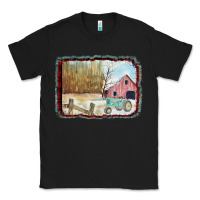 Black Christmas Barn Tractor Snow Classic Tee - Bettercallsaul