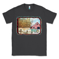 Smoke Christmas Barn Tractor Snow Classic Tee - Bettercallsaul