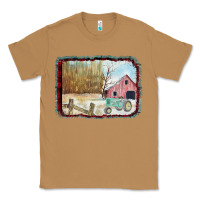 Toasted Coconut Christmas Barn Tractor Snow Classic Tee - Bettercallsaul