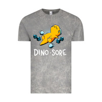 Cloud Rock Dino Sore Funny Dinosaur Workout Gym Fitness Lifting Vintage Tee - longCreatives