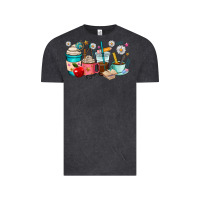 Vintage Black teacher coffee cups Vintage Tee - RanaPortraitStore