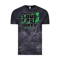 Cloud Black Dirt Modified Racing Apparel Sprint Car Dirt Track Racing Vintage Tee - longCreatives