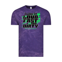 Cloud Purple Dirt Modified Racing Apparel Sprint Car Dirt Track Racing Vintage Tee - longCreatives