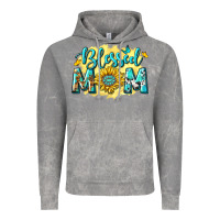 Cloud Rock Blessed Mom with Sunflowers Vintage Hoodie - texasbilliewilder