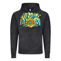 Vintage Black Blessed Mom with Sunflowers Vintage Hoodie - texasbilliewilder