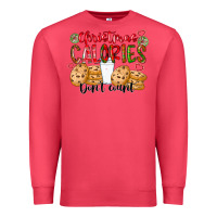 Cardinal christmas calories dont count Premium Sweatshirt - CowhideDigitalArt
