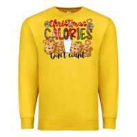 Lemon christmas calories dont count Premium Sweatshirt - CowhideDigitalArt