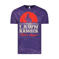 Cloud Purple the lawn ranger rides again shirt  cute lawn caretaker gift Vintage Tee - longCreatives