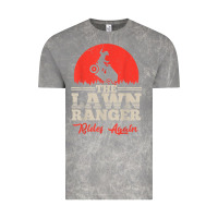 Cloud Rock the lawn ranger rides again shirt  cute lawn caretaker gift Vintage Tee - longCreatives