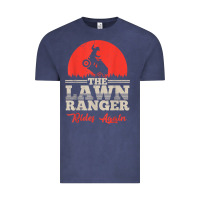 Vintage Denim the lawn ranger rides again shirt  cute lawn caretaker gift Vintage Tee - longCreatives