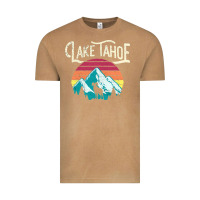 Vintage Camel Vintage Lake Tahoe Mountains Retro T Vintage Tee - longCreatives