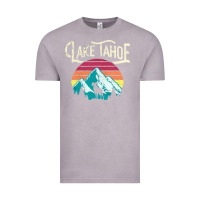 Vintage Zinc Vintage Lake Tahoe Mountains Retro T Vintage Tee - longCreatives