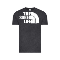 Vintage Black the sober life sobriety cool aa na anonymous t shirt gifts Vintage Tee - longCreatives