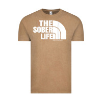 Vintage Coffee the sober life sobriety cool aa na anonymous t shirt gifts Vintage Tee - longCreatives