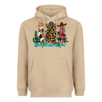 Mushroom merry christmas y'all christmas trees Heavyweight Hoodie - CowhideDigitalArt