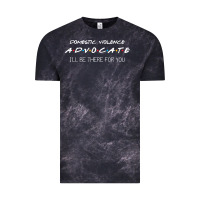 Cloud Black Domestic Violence Advocate Vintage Tee - longCreatives