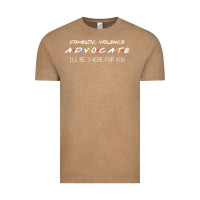 Vintage Coffee Domestic Violence Advocate Vintage Tee - longCreatives